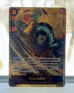 One Piece CCG Crocodile OP14-120 SEC Alt Art English - Image 1