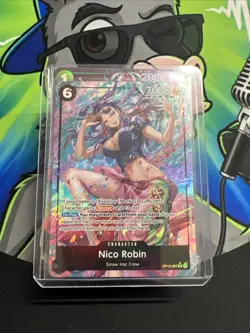One Piece CCG Nico Robin OP12-087 SR Legacy of the Master Eng- Reed Description - Image 1
