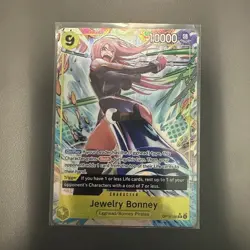 Jewelry Bonney OP13-108 Alternate Art Foil Super Rare One Piece - Image 1