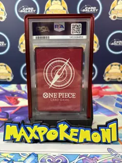 One Piece Monkey D. Luffy Super Pre Release ST01-001 Leader PSA 10 Stamped - Image 2