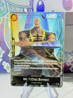 OP14-090 Mr.1 (Daz.Bonez) Alt Art One Piece The Azure Sea's Seven English NM - Image 1