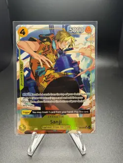 One Piece TCG Sanji ST29-004 (ALT ART) SR Egghead Starter Deck English - Image 1