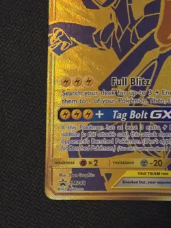 Pokemon Pikachu & Zekrom GX Promo Full Art Holo SM248 , S & M 2021, Fast Ship - Image 3