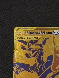 Pokemon Pikachu & Zekrom GX Promo Full Art Holo SM248 , S & M 2021, Fast Ship - Image 4