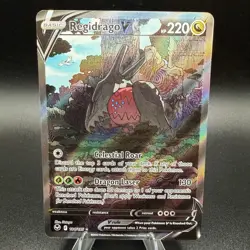 Regidrago V Alt Full Art 184/195 Swsh12: Sword & Shield - Silver Tempest NM - Image 1