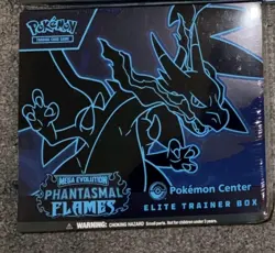 Pokemon Phantasmal Flames Pokemon Center Elite Trainer Box Brand New & Sealed - Image 1