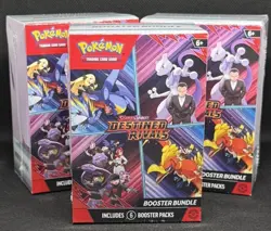 Pokemon TCG: Scarlet & Violet DESTINED RIVALS - LOT OF 3 - Booster Bundle Box - Image 1