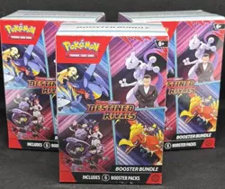 Pokemon TCG: Scarlet & Violet DESTINED RIVALS - LOT OF 3 - Booster Bundle Box - Image 2