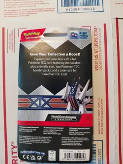Pokemon - TCG Archaludon Blister, 2 Packs, Obsidian Flames & Twilight Masquerade - Image 3
