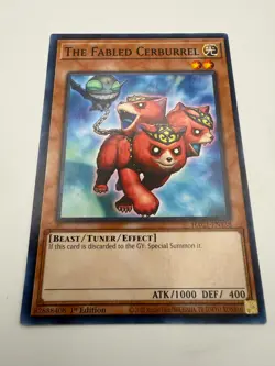 YuGiOh! - The Fabled Cerburrel HAC1-EN138 Common 1st Edition Near Mint - Image 1