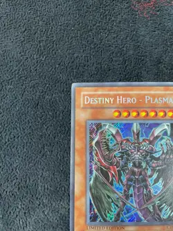 Yugioh - Destiny HERO Plasma CT04-EN003 Secret Rare Limited Edition - VLP / NM - Image 2