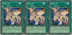 Yu-Gi-Oh! Level Up! x3 Common 1st Edition SOD-EN041 NM-LP Playset - Image 1