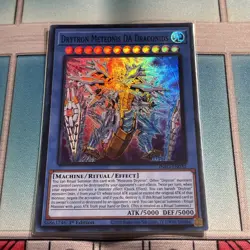 Yugioh Drytron Meteonis DA Draconids Super Rare INFO - Image 1