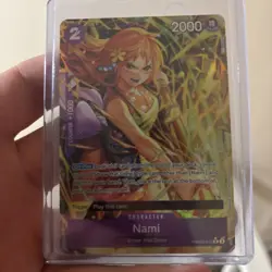 Nami Parallel Alt Art English PRB02-012 The Best Vol. 2 One Piece Card - Image 1