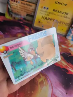 Pokemon Karte Card Carddass vending anime japanese NM+ Farfetch'd Vs Psyduck - Image 4