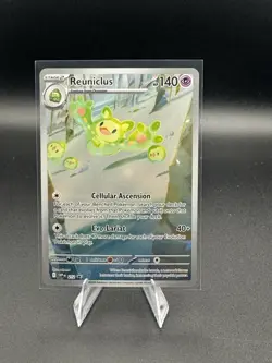 Pokemon Promo Reuniclus SVP 212 Illustration Rare – NM – Holo Art Card - Image 1