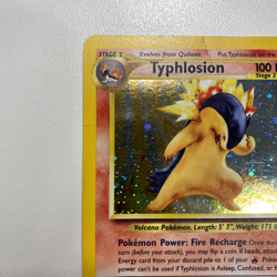 Typhlosion 17/111 Neo Genesis Holo MP - Pokemon Card - Image 4
