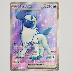 Absol ex - 214/197 - Pokemon Obsidian Flames Full Art Ultra Rare Card NM - Image 1