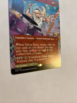 Gwen Stacy Borderless Nonfoil Card #0209 MTG - Image 2