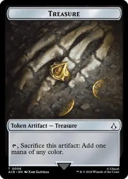 Treasure Token 6 MTG NM - Assassin's Creed - Image 1