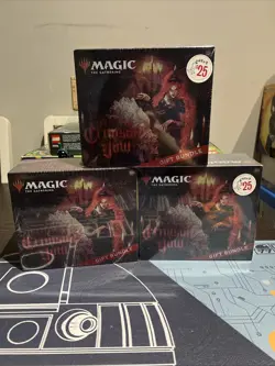 Crimson Vow Gift Bundle - Brand New Sealed Product English MTG 3 Available - Image 1