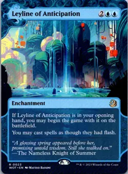 Leyline of Anticipation R Wilds of Eldraine: Enchanting Tales 23 NM - Image 1