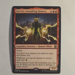 Wizards Magic: The Gathering Electro Assaulting Battery Legendary Creature Rare… - Image 1