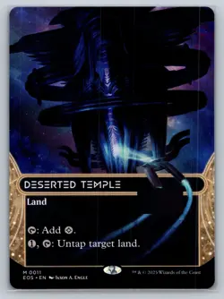 Deserted Temple (0011) (Borderless) Edge of Eternities: Stellar Sights Regular - Image 1