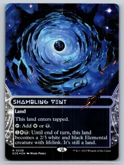 Shambling Vent (0038) (Borderless) Edge of Eternities: Stellar Sights Foil - Image 1