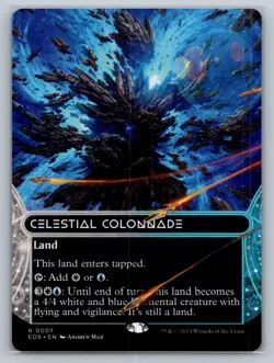 Celestial Colonnade (0007) (Borderless) Edge of Eternities: Stellar Sights... - Image 1