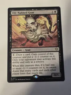 Oft-Nabbed Goat 11 NM Lorwyn Eclipsed Commander MTG - Image 1