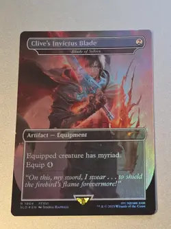 Clive's Invictus Blade - Blade of Selves (Rainbow Foil) Secret Lair Drop Foil - Image 1
