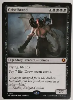 Mtg Griselbrand Innistrad Remastered Regular - Image 1