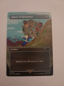 Sphere of Resistance NM Secret Lair Fallout MTG Magic the Gathering - Image 1
