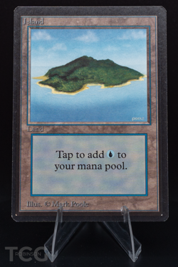 Island (B) - 1993 Magic the Gathering - Limited Edition Beta Regular - Image 1