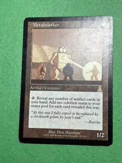 Magic: The Gathering -Metalworker- Urza's Destiny MTG Rare (HP) - Image 2