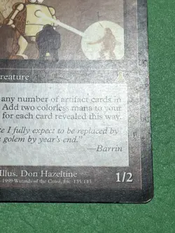 Magic: The Gathering -Metalworker- Urza's Destiny MTG Rare (HP) - Image 3