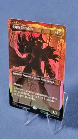 Super Shredder (Borderless) Foil #217 Teenage Mutant Ninja Turtles - Image 2