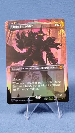 Super Shredder (Borderless) Foil #217 Teenage Mutant Ninja Turtles - Image 3