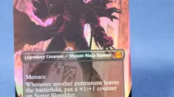 Super Shredder (Borderless) Foil #217 Teenage Mutant Ninja Turtles - Image 5