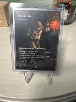 Donnie's Bo - Shadowspear Borderless - Teenage Mutant Ninja Turtles - 17 NM - Image 1