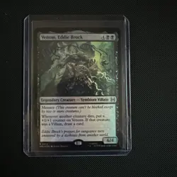 MTG Spider-Man M0012 Venom, Eddie Brock #12 FOIL - Image 1