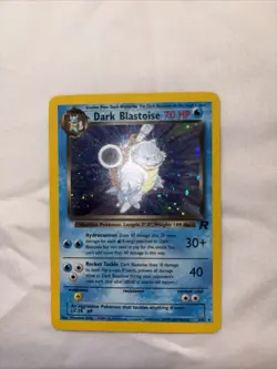 Pokemon TCG Dark Blastoise Holo Rare Card 3/82 - Image 3