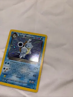 Pokemon TCG Dark Blastoise Holo Rare Card 3/82 - Image 4