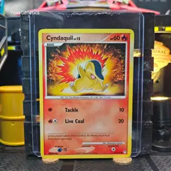 Cyndaquil Mysterious Treasures Pokemon TCG 79/123 Diamond & Pearl Common - Image 1