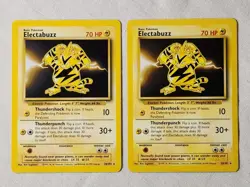 Played (LP) Electabuzz - Non-Holo #20 Base Set Pokemon TCG - Image 1