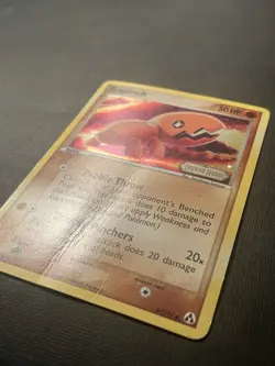 Trapinch 67/92 Pokemon Ex Legend Maker 2006 Reverse Holo Stamped HP/CREASED/DMG - Image 3