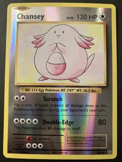 Chansey 70/108 Pokemon XY Evolutions 2016 Reverse Holo NM - Image 1