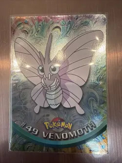 Venomoth #49 TV Animation Edition Topps Blue Logo - Image 1
