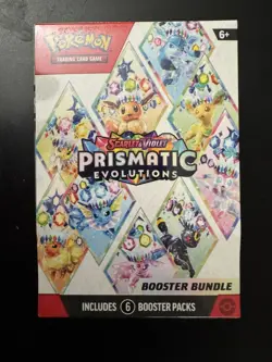 Pokemon TCG Prismatic Evolutions Booster Bundle - New Factory Sealed - Image 1